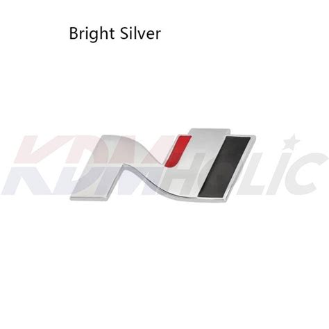 N Logo Emblem For All Hyundai N Vehicles Kdmholic