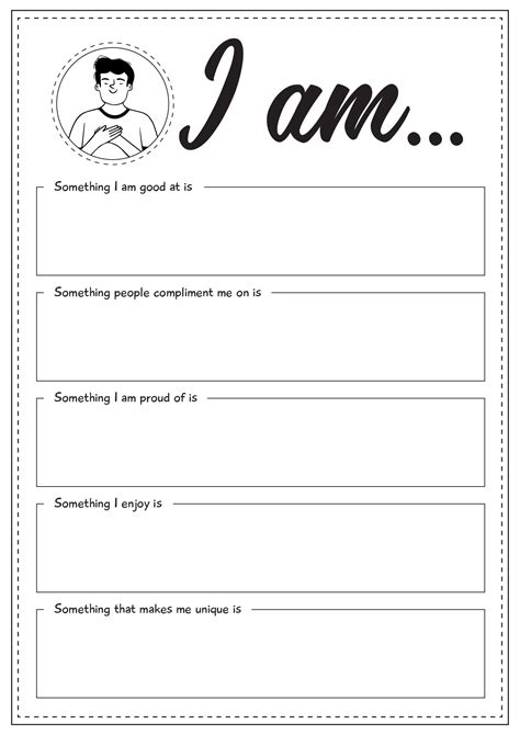 Self Esteem Worksheets Worksheets Library