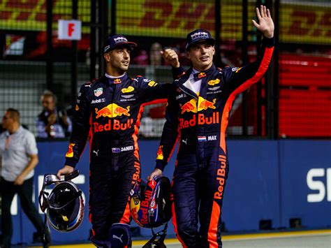 Max Verstappen Daniel Ricciardo Max Verstappen And Daniel Ricciardo