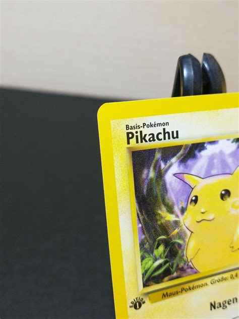 Mavin St Edition Pikachu Nm Near Mint Vtg German Base Set