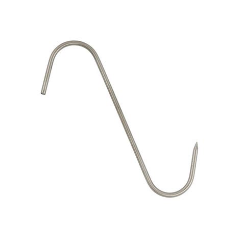 S Hook Stainless Steel Hang Hooks 6 Pack 4mm X 150mm