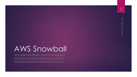 AWS tutorial-Part53:Snowball