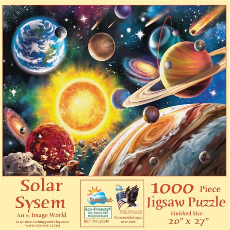 Solar System Pieces Sunsout Puzzle Warehouse