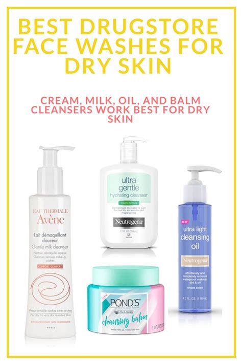 10 Best Drugstore Face Wash For Dry Skin • 2020 Drugstore Face Wash