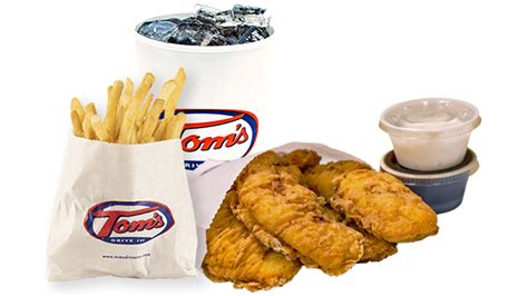 12 Chicken Tender Combo Toms Drive Ins