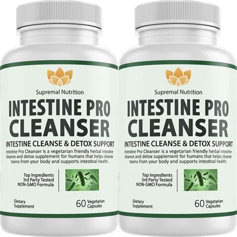 Intestine Pro Cleanser Supremal Nutrition 2 Pack Intestine Pro