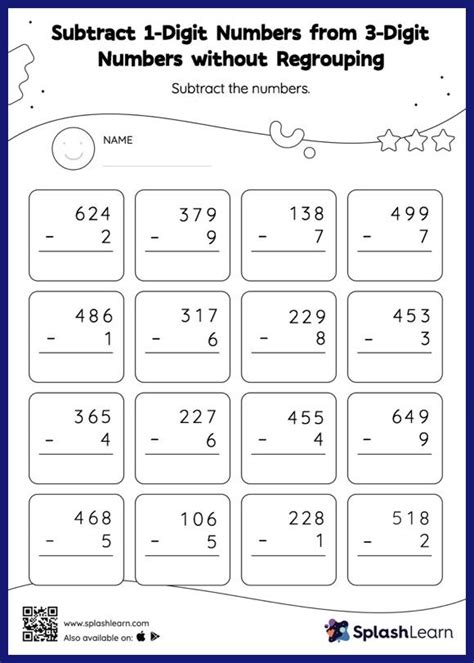 Grade 1 Subtraction Worksheets Fun And Educational Math Practice