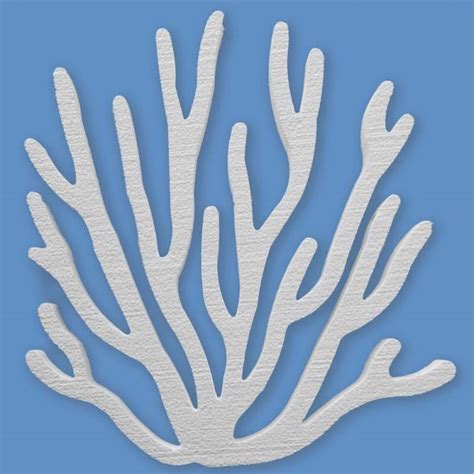 Styrofoam Coral Naked Foam