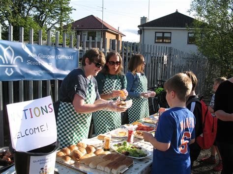 Fundraising 28th Glasgow Fnock Scout Group