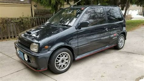 1991 Daihatsu Mira TR XX Avanzato Turbo 660cc JDM RHD Clear US Title