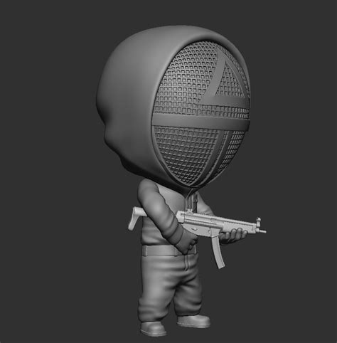 Stl File Squid Game Round 6 Soldiers Pack 🦑 ・3d Printable Model To Download・cults