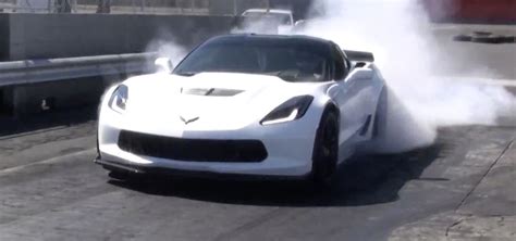 Stock 2015 Chevrolet Corvette C7 Z06 1 4 Mile Drag Racing Timeslip