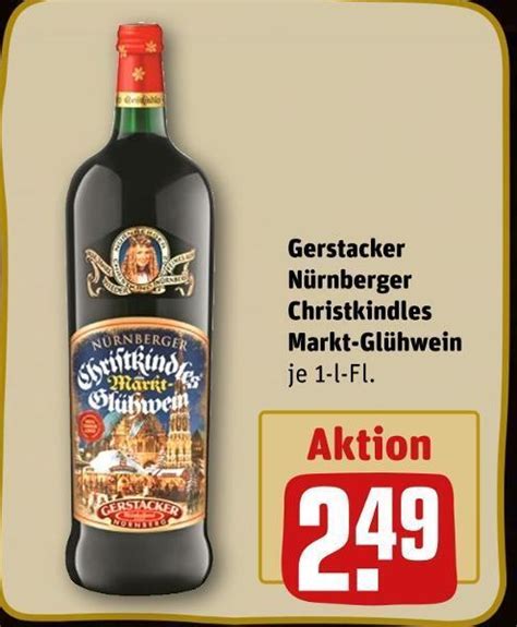 Gerstacker nürnberger christkindles markt glühwein Angebot bei REWE