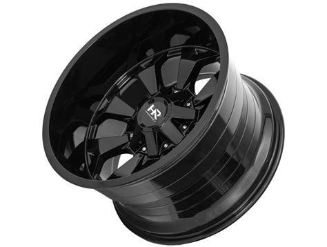 Hardrock Gloss Black Devastator Wheels Havoc Offroad