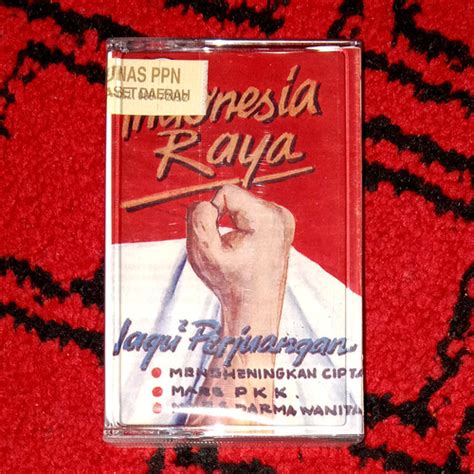 Jual Kaset Pita Lagu Perjuangan Indonesia Raya Mars Api Kemerdekaan