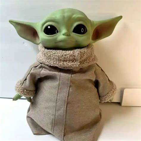 Mattel Star Wars Mandalorian The Child Baby Yoda Grogu Plush Toy Doll