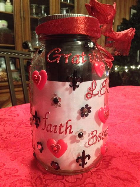 Gratitude jar completed | Gratitude jar, Jar, Crafts