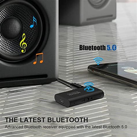 Actualizado 1Mii MiiLink Aux Bluetooth 5 0 Receptor para música de