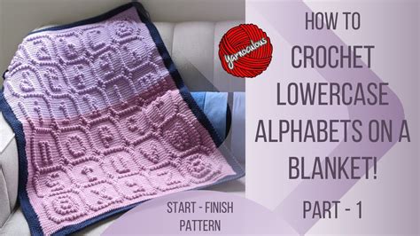 The Perfect Crochet Blanket For Your Little One How To Crochet Abc