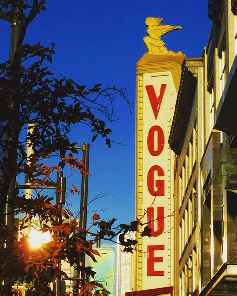 Planespotting — Vogue Theatre, Vancouver, BC, Canada....