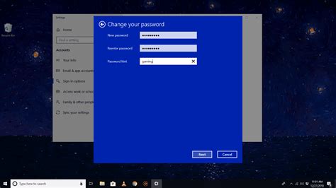 How To Change Your Password In Windows 10 8 And 7