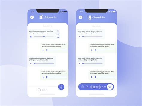 Voice Chat App UI Design Figma by Balvant Ahir on Dribbble