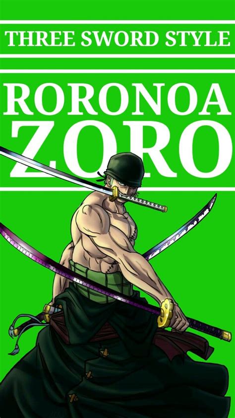 Santoryu Roronoa Zoro One Piece Japanese Manga Series Comic Book