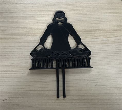 Archivo STL Topper Dj 👽・Modelo de impresión 3D para descargar・Cults