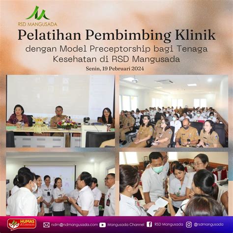 Pelatihan Pembimbing Klinik Dengan Model Preceptorship Bagi Tenaga