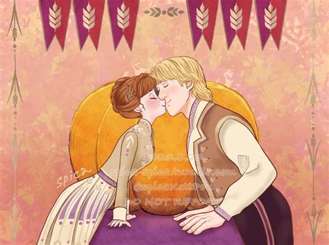 Kristoff And Anna Frozen Fan Art