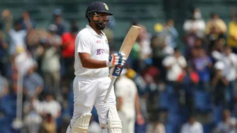 India Vs England 2nd Test Rohit Sharma Hits A Stroke Filled Century