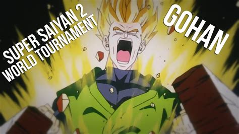 Gohan Turns SSJ2 At The World Tournament Dubstep Remix zerЌ YouTube