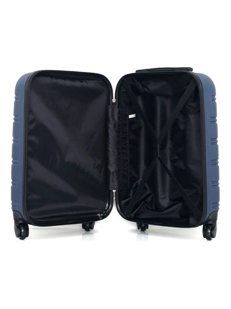 Hero Valise Cabine Abs Renoso Cm Roues Bleu Marine Kiabi