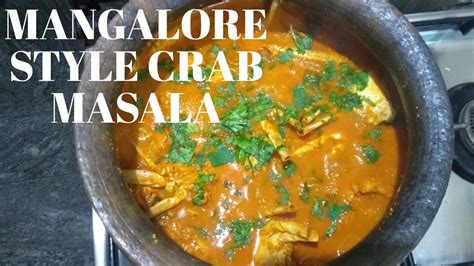 CRAB MASALA Mangalorean Style Crab Masala How To Cook Crabs Crab