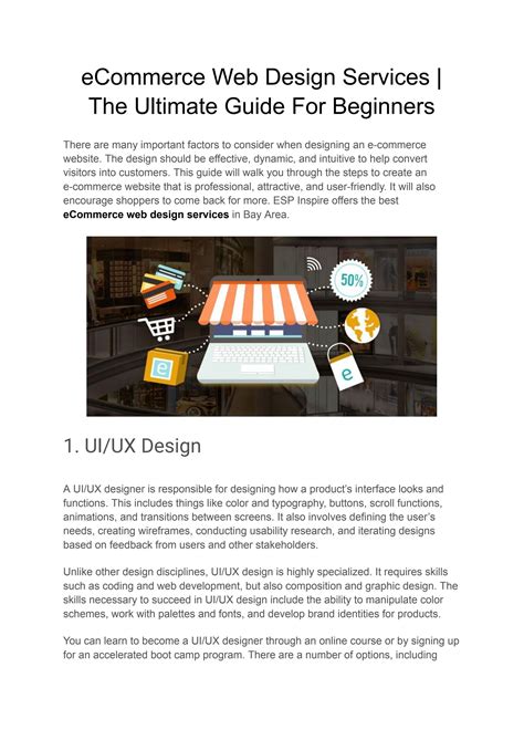 eCommerce Web Design Services | The Ultimate Guide For Beginners by Zac