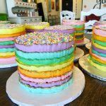 Rainbow Up Ruffle Cake Hayley Cakes And Cookies Hayley Cakes And Cookies