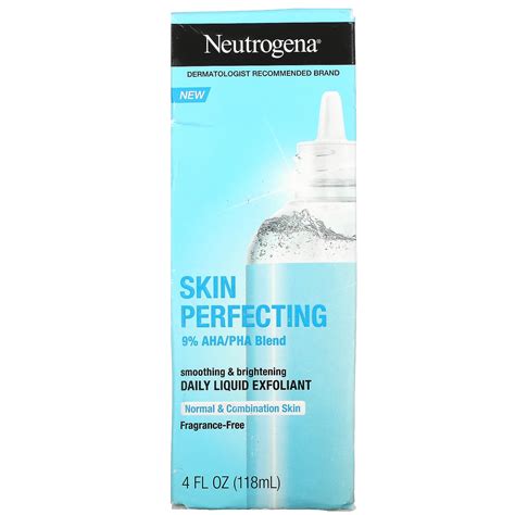 Neutrogena Skin Perfecting Daily Liquid Exfoliant Normal And Combination Skin Fragrance Free