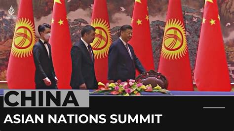 Chinas Xi Hosts Central Asia Summit As Russian Influence Wanes Youtube