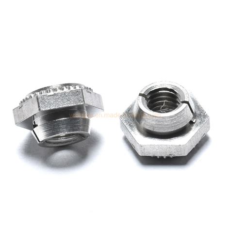 Stainless Steel 304 Self Clinching Lks Locking Nuts For Sheet Metal