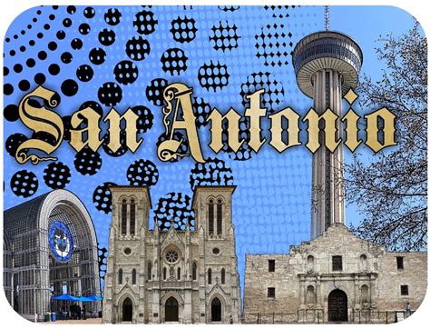 San Antonio Fridge Magnet
