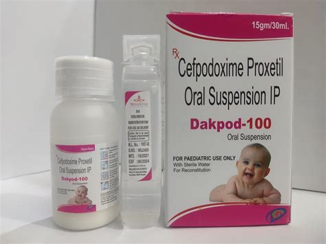 CEFPODOXIME 100MG DRY SYP At Rs 25 5 Bottle PCD Pharma Franchise In