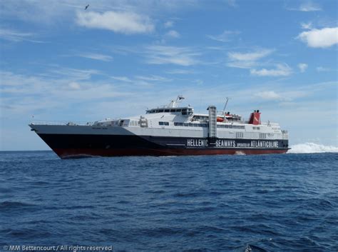 O Porto da Graciosa A Atlânticoline inicou hoje a operação ferry