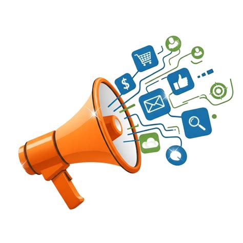digital marketing  communication strategy premium photo
