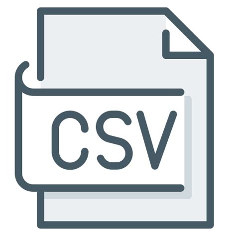 Archivo Csv Iconos Gratis De Ui