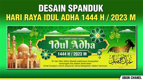 Desain Spanduk Hari Raya Idul Adha 2023 Youtube