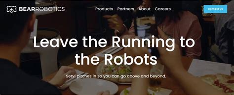 Restaurant and food industry robot maker Bear Robotics raises $81M ...