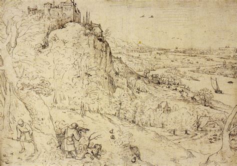 Pieter Bruegel The Elder Landscape With Rabbit Hunt