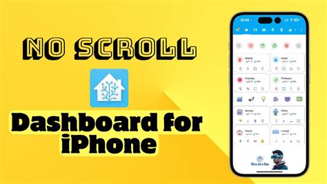 The Most Convenient Home Assistant Dashboard For An Iphone Youtube