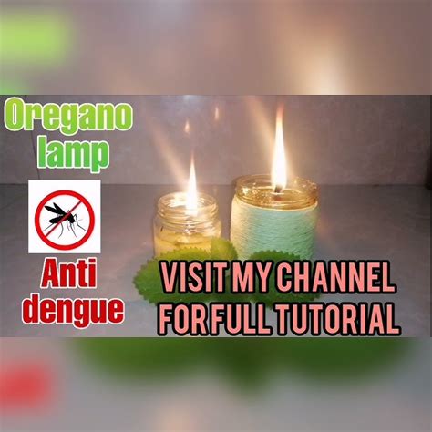 Oregano Lamp Oregano Oil Mosquito Repellent Youtube