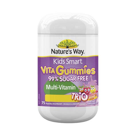 Buy Nature S Way Vita Gummies Sugar Free Multi Trio Pack Coles